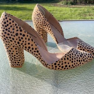 SOLD ELSEWHERE NWOT Beast leopard heels